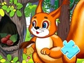 Igra Jigsaw Puzzle: Squirrel Hide Food