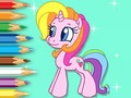 Igra Coloring Book: Shining Pony