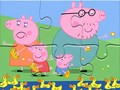 Igra Jigsaw Puzzle: Peppa Pig Feed Ducks