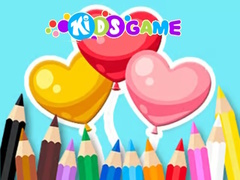 Igra Coloring Book: Heart Balloons