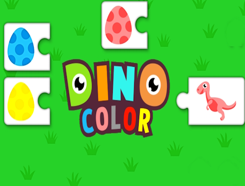 Igra Dinosaurus u boji  online.