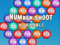 Igra Number Shoot x 2 bubble