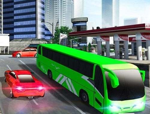 Igra Simulator vožnje autobusom 3D  online.