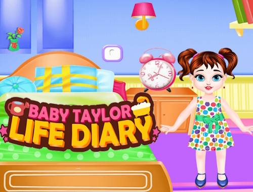 Igra Dnevnik bebe Taylor  online.