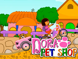 Igra Dora Pet Shop  online.