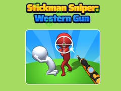 Igra Stickman Sniper: Zapadni pištolj online.