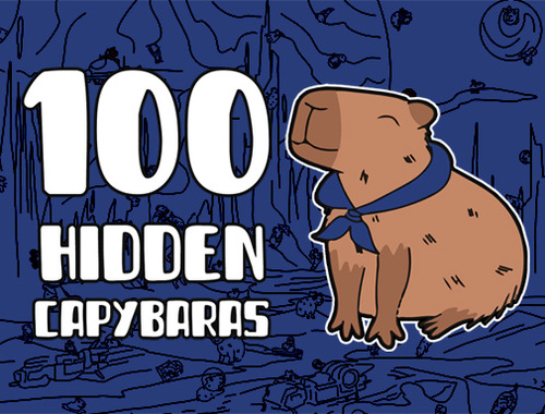 Igra 100 skrivenih kapibara  online.