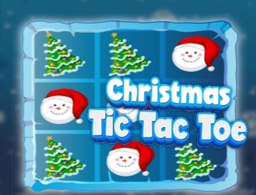 Igra Božićni tic-tac-toe  online.