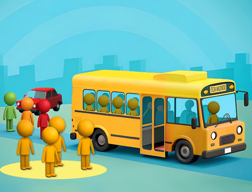 Igra Luda autobuska stanica  online.