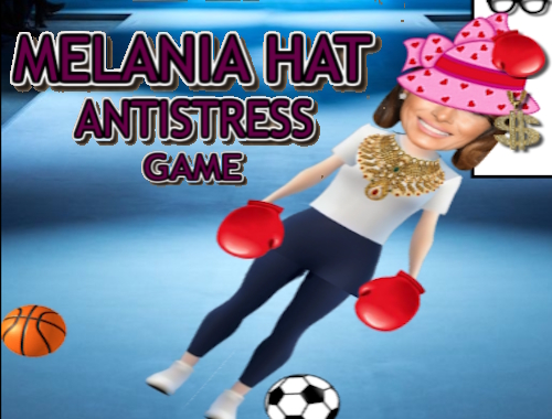 Igra Antistresna igra šešir Melania  online.