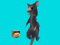 Igra Štakor Milton u svijetu Minecraft: Rotirajuće flappy  online.