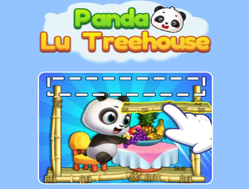 Igra Panda Lou House na drvetu  online.