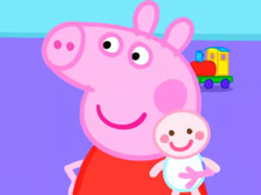 Igra Jigsaw Puzzle: Peppa Pig New Baby