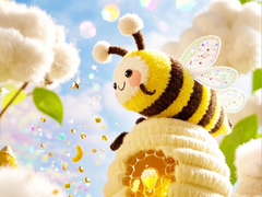 Igra Find The Differences: Little Bee's Adventure