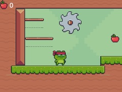 Igra Green Ninja Collects Apples