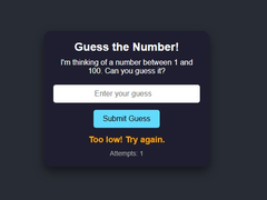 Igra Number Guessing