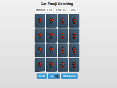 Igra Car Emoji Matching