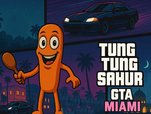 Igra Tun tun sahur gta miami  online.