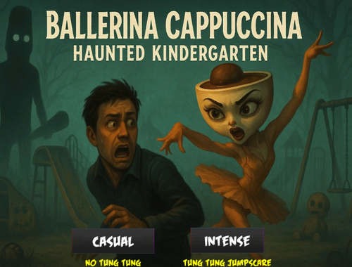 Igra Ballerina Kapuchino: Ghost vrtić  online.