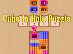 Igra Cube to Hole Puzzle