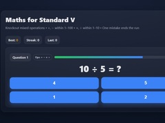 Igra Maths For Class V
