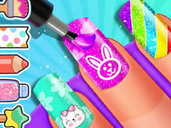 Igra Coloring Book: Girls Nail Art Design