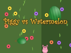 Igra Piggy vs Watermelon