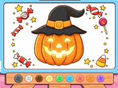 Igra Coloring Book: Halloween Pumpkin