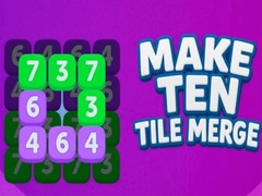 Igra Make Ten Tile Merge
