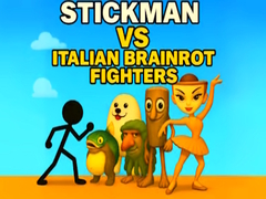 Igra Stickman VS Italian Brainrot Fighters