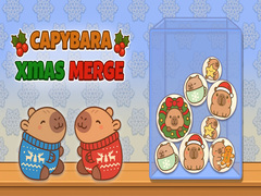 Igra Capybara Xmas Merge