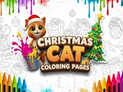Igra Christmas Cat Coloring Pages