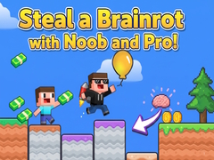 Igra Steal a Brainrot with Noob and Pro!