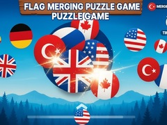 Igra Flag Merging Game Puzzle Game