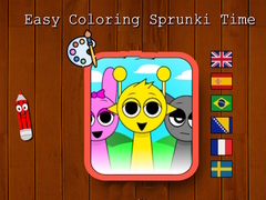Igra Easy Coloring Sprunki Time