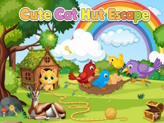 Igra Cute Cat Hut Escape