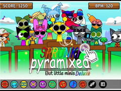 Igra Sprunki Pyramixed: But Little Minis Deluxe