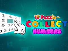 Igra 15 Puzzle - Collect numbers