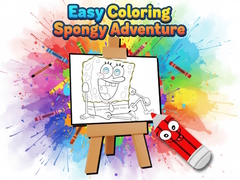 Igra Easy Coloring Spongy Adventure
