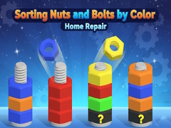 Igra Sorting Nuts and Bolts by Color: Home Repair