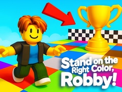 Igra Stand on the Right Color, Robby!
