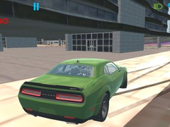 Igra Hustle in a Wildcat Dodge Challenger