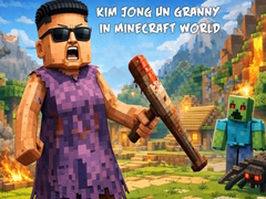 Igra Kim Jong Un Granny in Minecraft World