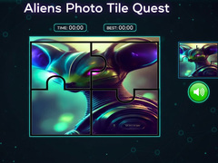Igra Aliens Photo Tile Quest