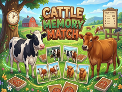 Igra Cattle Memory Match