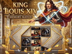 Igra King Louis XIV Memory Match