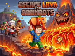 Igra Escape Lava for Brainrots!