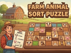 Igra Farm Animal Sort Puzzle