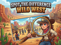 Igra Spot the Difference: Wild West