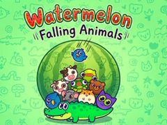 Igra Watermelon Falling Animals